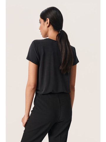 Soaked in Luxury Koszulka "Columbine" w kolorze antracytowym