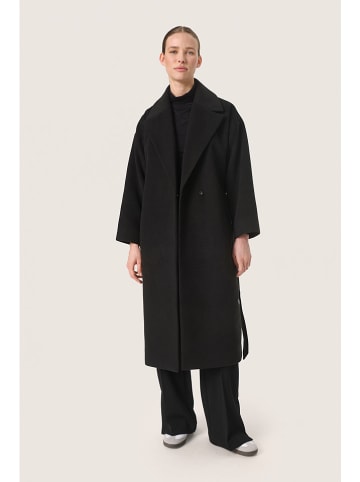 Soaked in Luxury Mantel "Rubie" in Schwarz