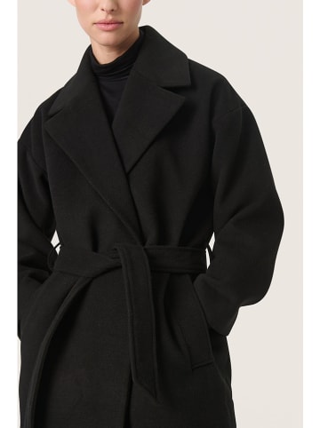 Soaked in Luxury Mantel "Rubie" in Schwarz