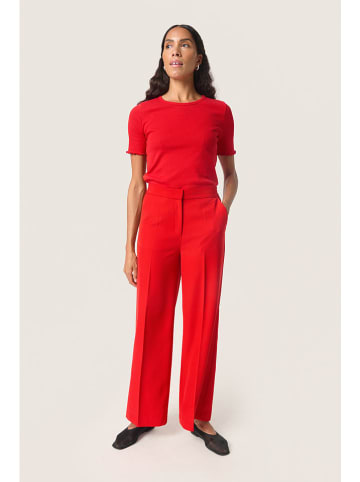Soaked in Luxury Shirt "Venola" rood