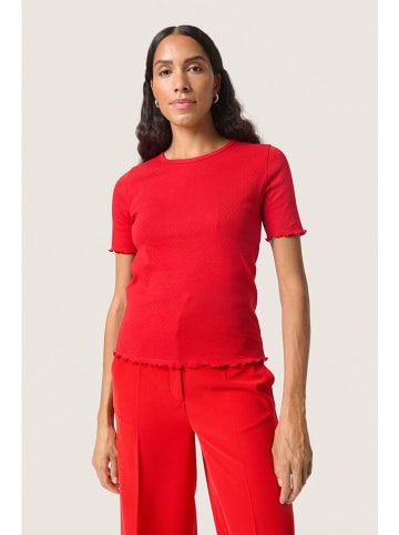 Soaked in Luxury Shirt "Venola" rood