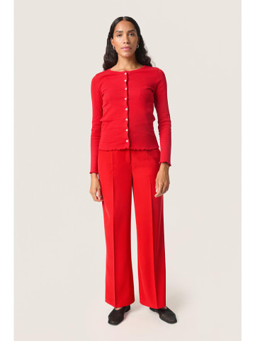 Soaked in Luxury Cardigan "Venola" in Rot