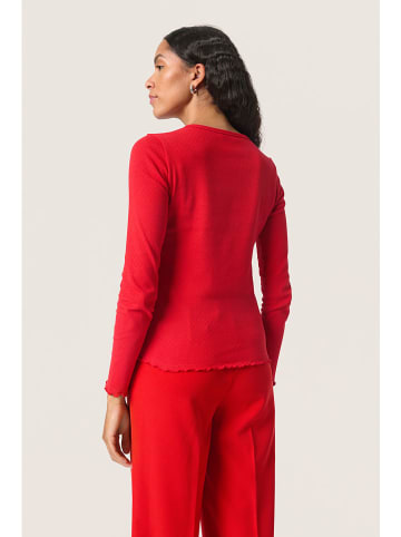 Soaked in Luxury Cardigan "Venola" in Rot