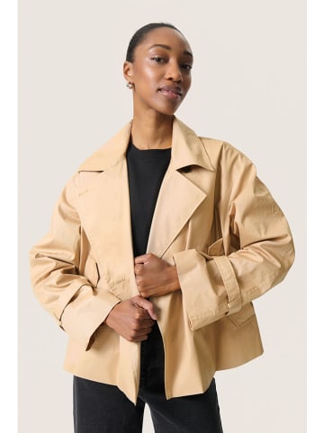 Soaked in Luxury Trenchcoat "Favne" in Beige