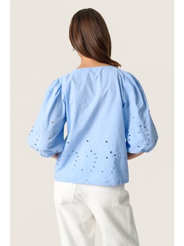 Soaked in Luxury Blouse "Manja" lichtblauw