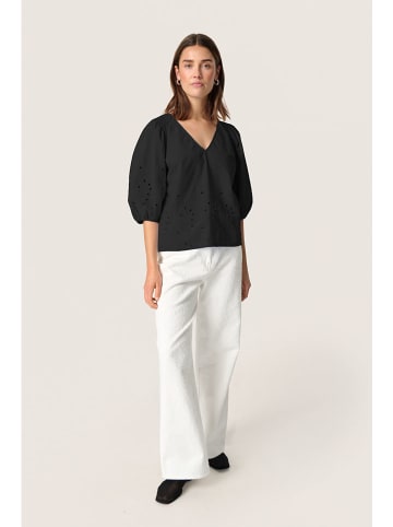 Soaked in Luxury Bluse "Manja" in Schwarz