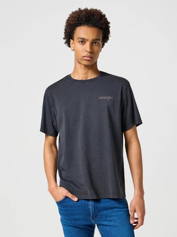 Wrangler Koszulka w kolorze antracytowym