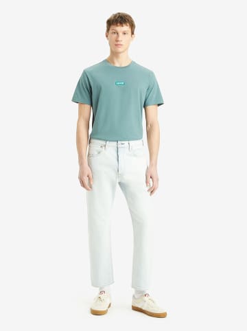 Levi´s Jeans "501" - Comfort Fit - in Hellblau/ Weiß