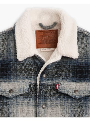 Levi´s Tusssenjas grijs/zwart/blauw