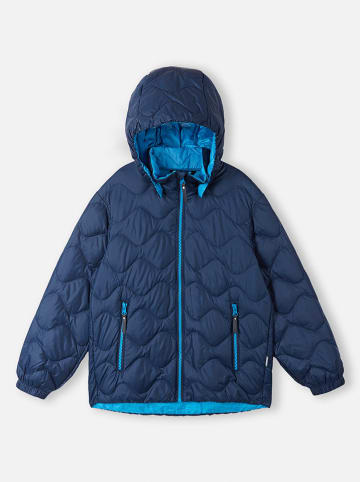 Reima Kurtka puchowa "Fossila" w kolorze niebieskim