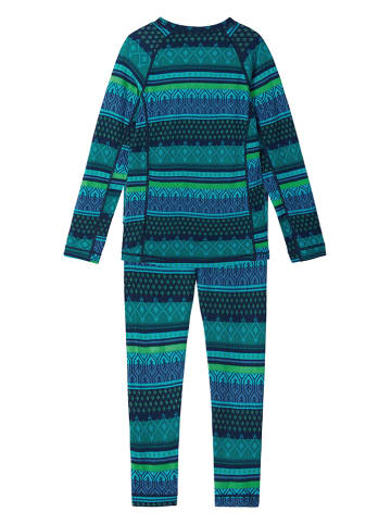 Reima 2tlg. Thermowäsche-Set "Taitoa" in Blau/ Türkis