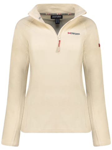 ANAPURNA Fleecepullover "Tonneau" in Creme