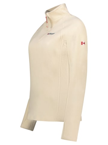 ANAPURNA Fleecepullover "Tonneau" in Creme
