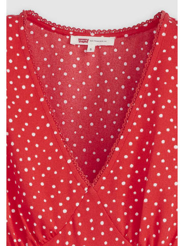 Levis Kleid in Rot/ Weiß