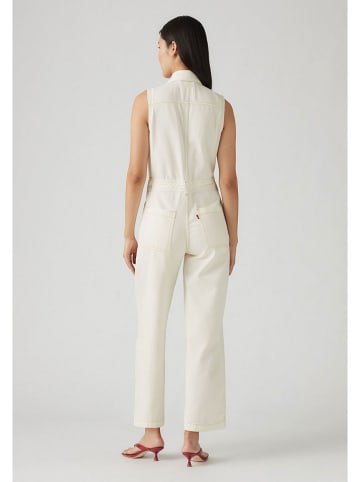 Levi's Spijkerjumpsuit crème