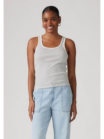 Levis Top in Weiß/ Schwarz