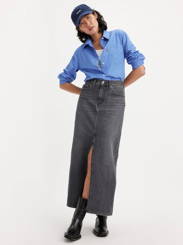 Levis Jeansrock in Anthrazit