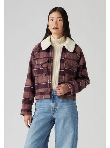 Levi's Blousejas auberginekleurig