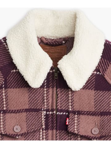 Levis Hemdjacke in Aubergine