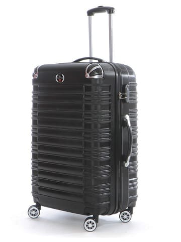 Canadian Peak 3tlg. Hardcase-Trolleyset "Sourcingeak" in Schwarz