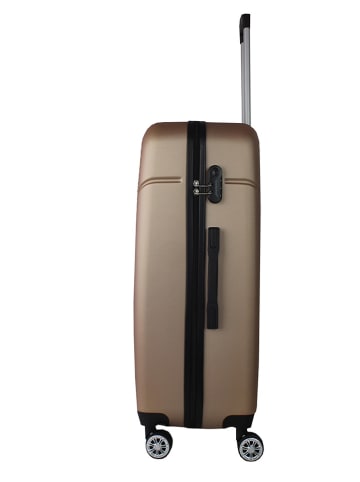 Canadian Peak Hardcase-Trolley "Santiagoeak" in Hellbraun - (B)34 x (H)53 x (T)21 cm