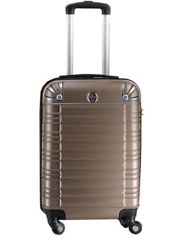 Canadian Peak Hardcase-trolley "Sourcingeak" lichtbruin - (B)34 x (H)53 x (D)21 cm