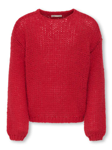 KIDS ONLY Sweter "Nordic" w kolorze czerwonym