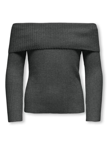 KIDS ONLY Sweter "Katia" w kolorze antracytowym