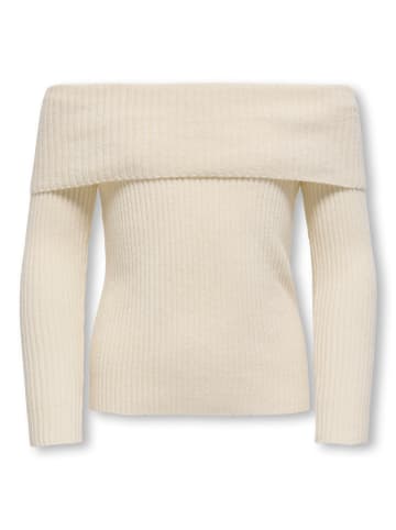 KIDS ONLY Sweter "Katia" w kolorze kremowym