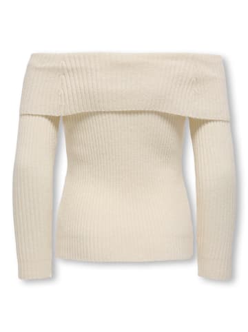 KIDS ONLY Sweter "Katia" w kolorze kremowym