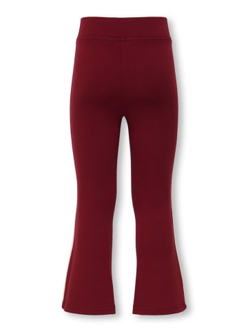 KIDS ONLY Legginsy "Paige" w kolorze czerwonym