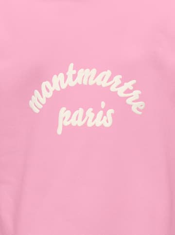 KIDS ONLY Hoodie "Holly life" in Rosa