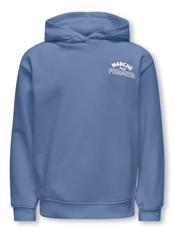 KIDS ONLY Bluza "Holly life" w kolorze niebieskim