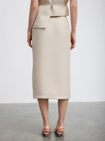 BGN Spódnica w kolorze beżowo-kremowym
