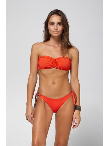 Beliza Bikinitop "Julie" oranje/zilverkleurig