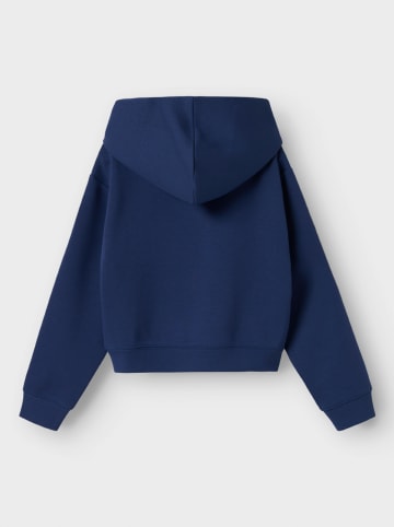 name it Sweter "Napes" w kolorze granatowo-białym
