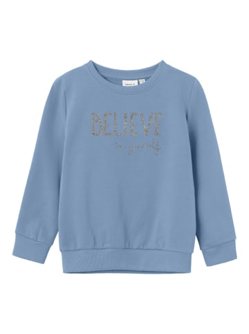 name it Sweatshirt "Nolly" in Hellblau