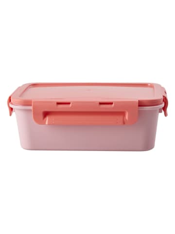 Rice Lunchbox in Rosa/ Rot - (B)21 x (H)7,5 x (T)14 cm