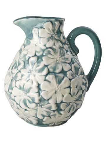 Rice Keramische bloemenkan groen - (H)27 x Ø 26 cm