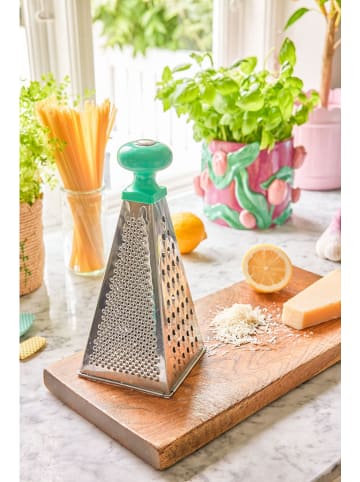 Rice Rasp groen/zilverkleurig - (B)12 x (H)25,5 x (D)12 cm