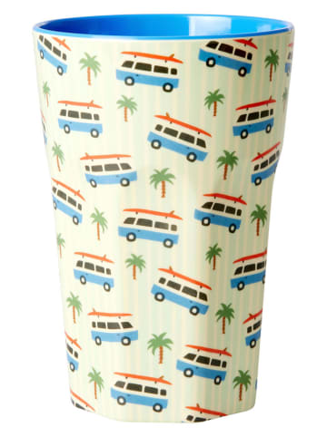Rice Becher in Creme/ Blau - 400 ml