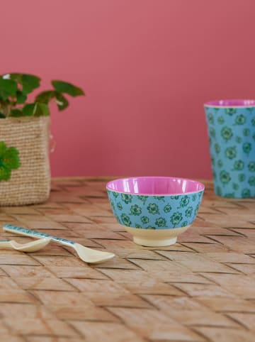 Rice Mueslischaal turquoise/roze - 300 ml