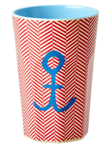 Rice Becher in Rot/ Hellblau - 400 ml
