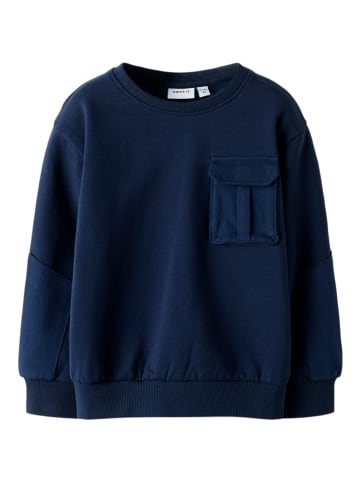 name it Bluza "Pneil" w kolorze granatowym