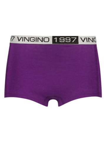 Vingino Pełne majtki (3 pary) w kolorze pomarańczowo-fioletowym