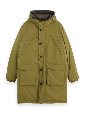 Scotch & Soda Parka olijfgroen
