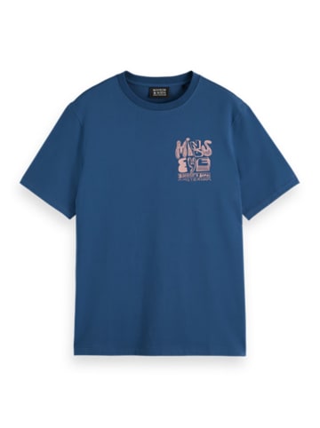 Scotch & Soda Koszulka w kolorze niebieskim
