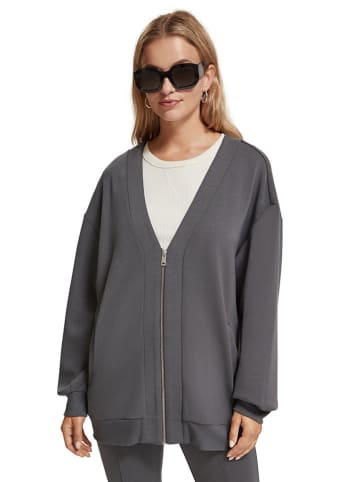 Scotch & Soda Sweatjacke in Anthrazit