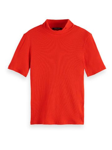 Scotch & Soda Koszulka w kolorze czerwonym