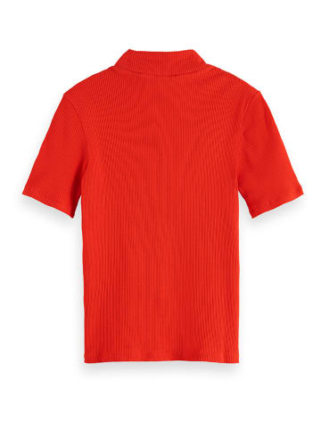 Scotch & Soda Koszulka w kolorze czerwonym